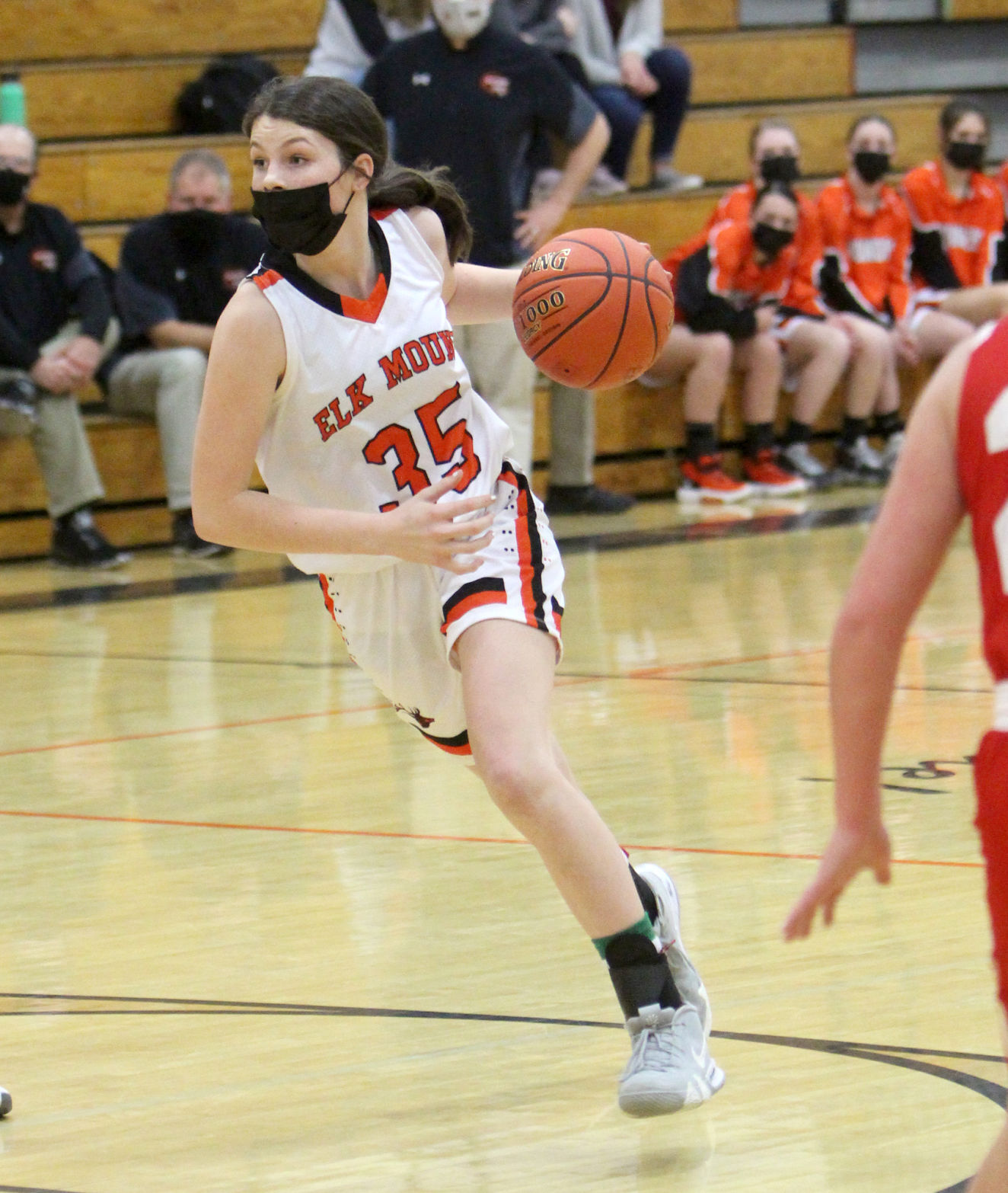 Colfax at Elk Mound girls basketball 1-25-21